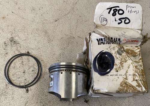 Yamaha t80 piston - piston, rings