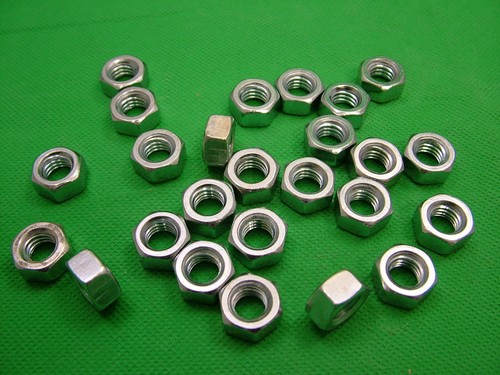 Hexagon nut whitworth bsw - nut,