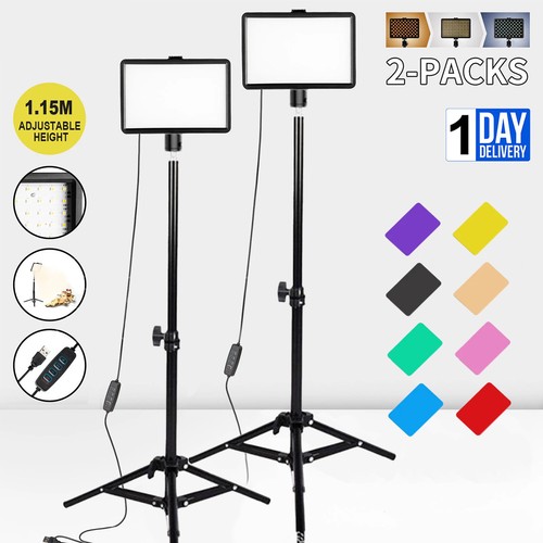 2pcs led video lighting - 8",