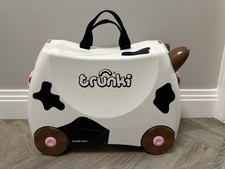 Trunki Cow Ride-On Suitcase Harley - 18L Cabin Hand Luggage - No Strap or Key