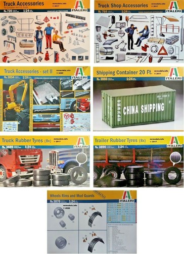 Italeri truck accessories - italeri,