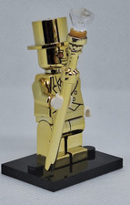 Shiny Gold Custom Minifigure
