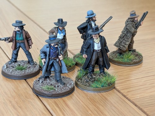 28mm wild west cowboy - 28mm, (6)
