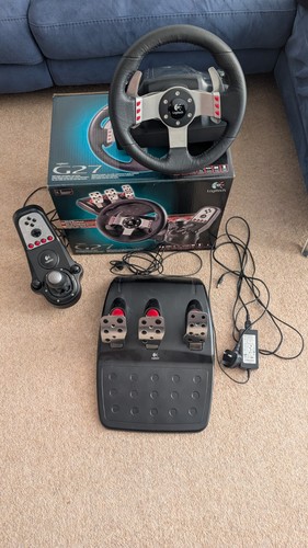 Logitech g27 racing steering - logitech,