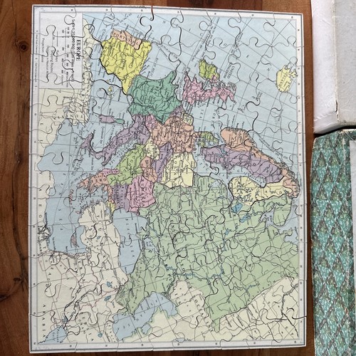 Vintage europe map jigsaw - vintage,