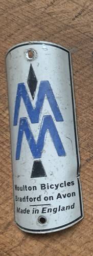 Moulton frame badge - frame,
