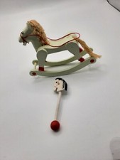Dolls House Rocking Horse & A