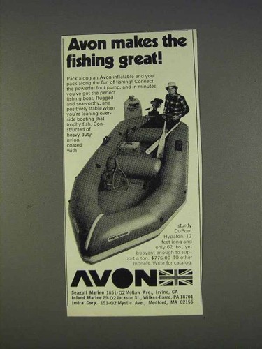 1977 avon inflatable boat - 1977,