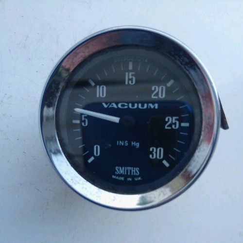 Vintage smiths vacuum gauge - smiths,
