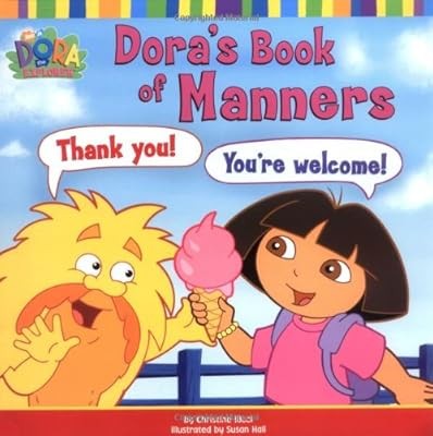 Doras book manners dora - book,