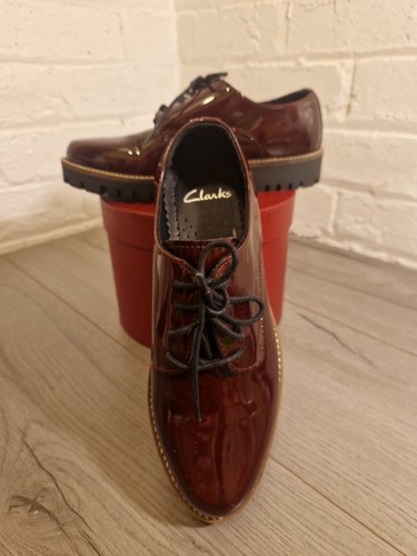 Clarks bordeaux fintona rose - bordeaux,