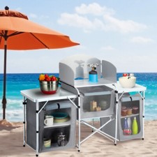 Camping Kitchen Stand with
