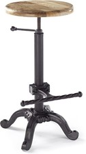 Vintage Industrial Bar Stool -