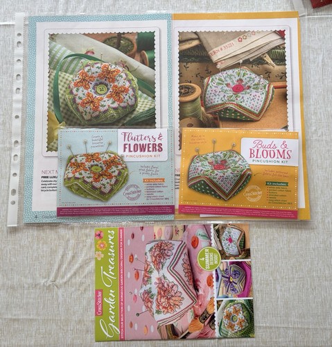 Biscornu pincushion kits - biscornu,