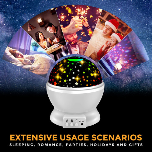 Dream rotating led light - rotating,