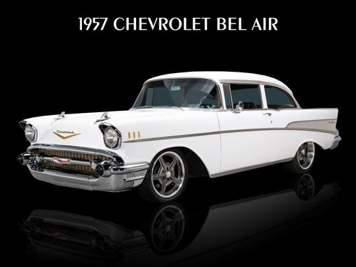 1957 chevrolet bel - air, hot