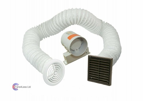 Inline extractor fan - inline,