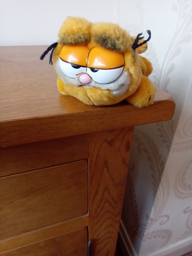 Garfield soft toy vintage - garfield,