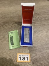Vintage Kingsway Gas Lighter Avenger 213CR untested