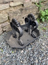 Boot Scraper Weighs 14 Kg Large Heavy Antique cast iron