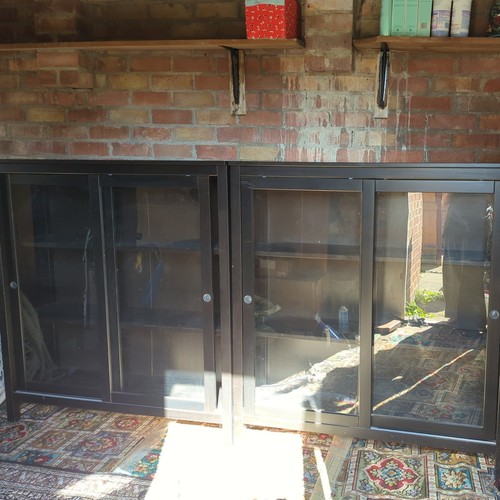 Ikea cabinet black with - cabinet,