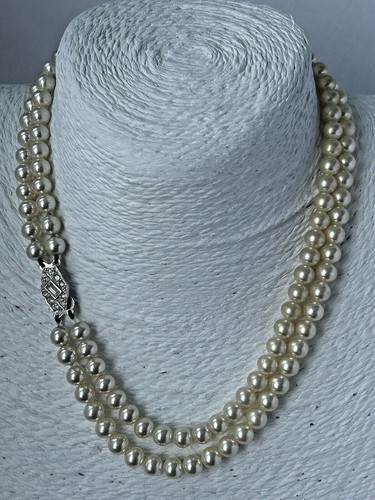 Vintage pompadour faux - pompadour, pearl