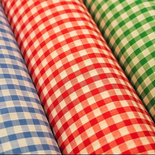 Inch cotton gingham - inch,