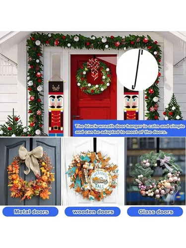 Door wreath hanger christmas - hanger,