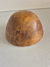 Wooden hat block millinery 