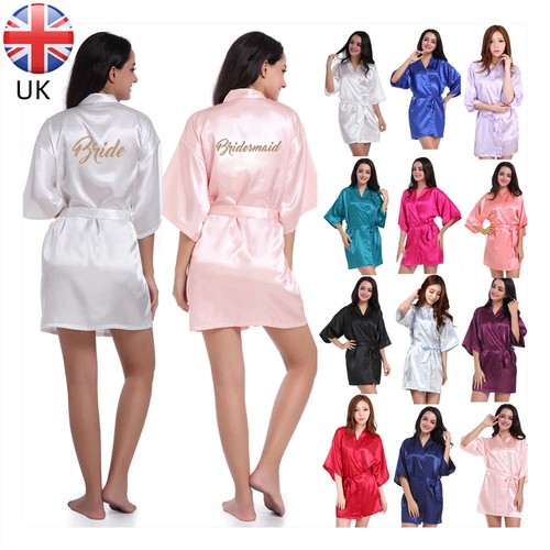 Bride maid honor robe - of,