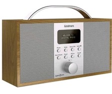 New Wooden Portable DAB Radio