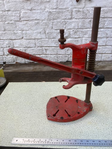 Vintage red electric drill - ,