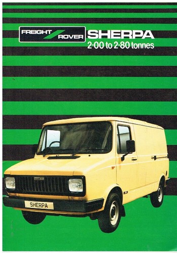 Freight rover sherpa 200 230 - rover,
