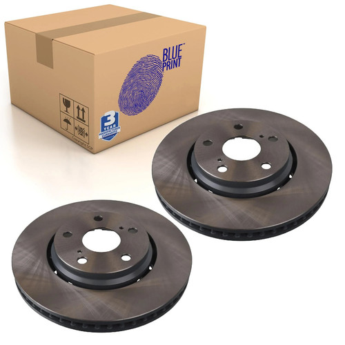 Pair front brake disc - brake, fits