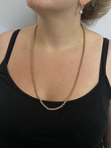 9ct gold round - gold,