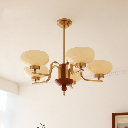 Retro chandelier milk - retro,