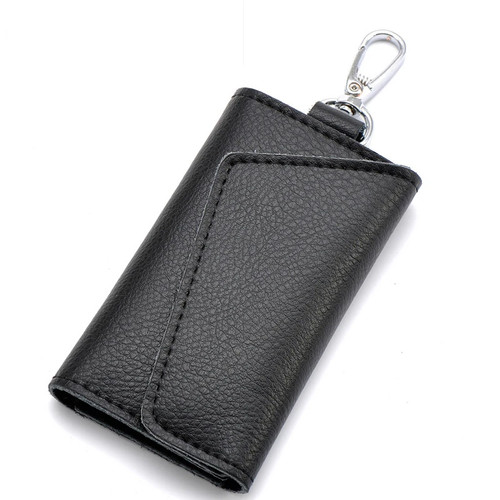 Unisex leather keychain key - leather,