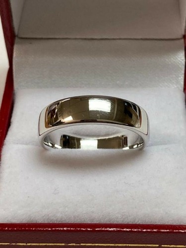 Platinum plain wedding bands - platinum,