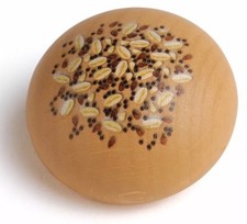 Wooden pretend role play food