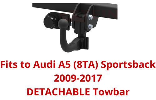 Detachable tow bar for audi - bar,