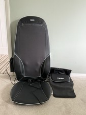 HoMedics Shiatsu Max 2.0 Electric Heated Shiatsu Back Massager - Black 