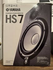 Yamaha HS7 W Studio Monitor -