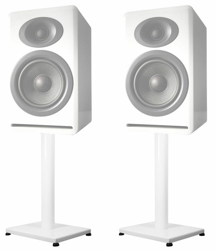 Pair steel white - white, stands
