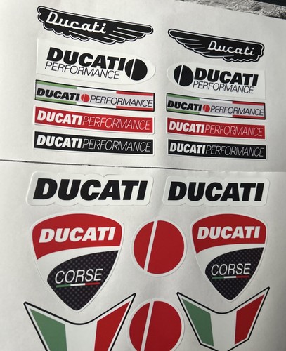 Ducati motorcycle stickers - motorcycle,