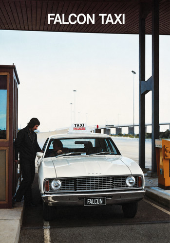 1976 ford falcon sedan taxi - ford,
