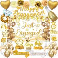 Gold Engagement Party