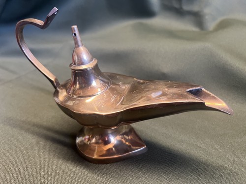 Vintage polished brass - vintage, aladdin