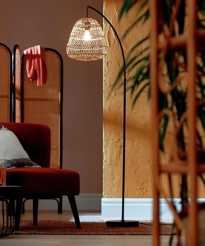 Habitat rattan arc - habitat, lamp