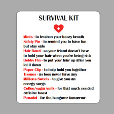 Fun Survival Kit Hangover