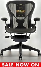 Herman Miller Aeron Posturefit Fully Loaded Size B - Msg for 25% Discount